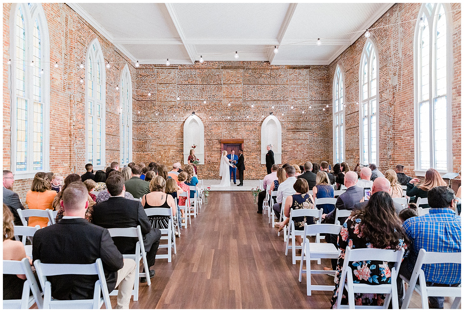 Fall Wedding At St. Thomas Preservation Hall in Wilmington, NC