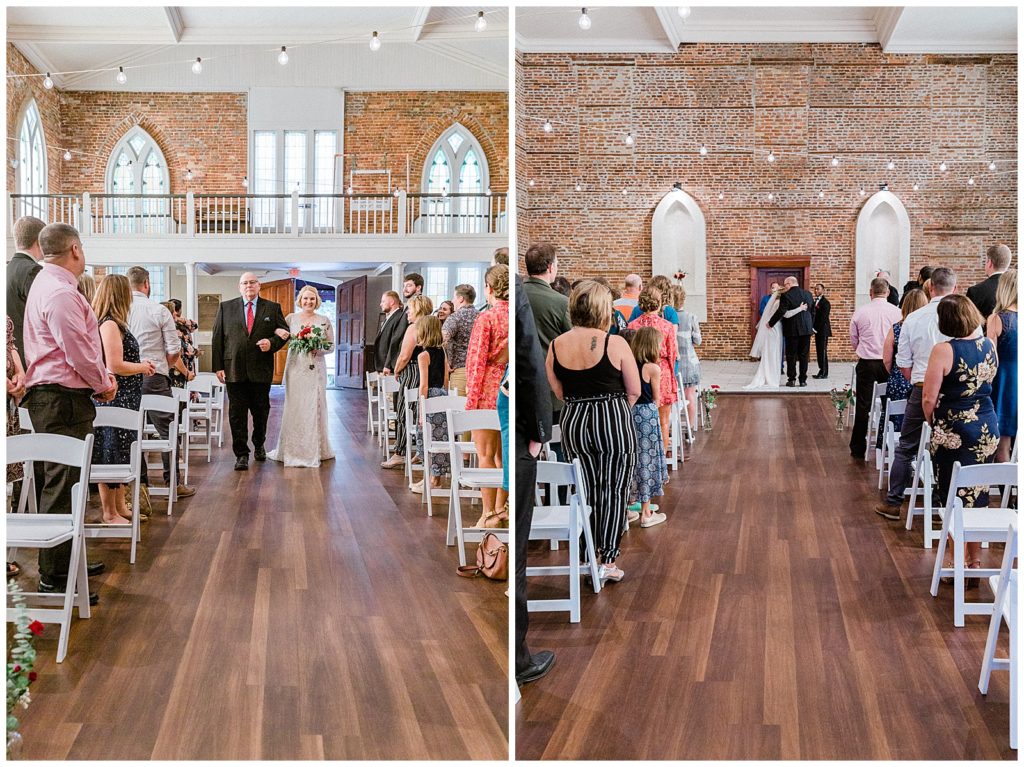 Fall Wedding At St. Thomas Preservation Hall in Wilmington, NC