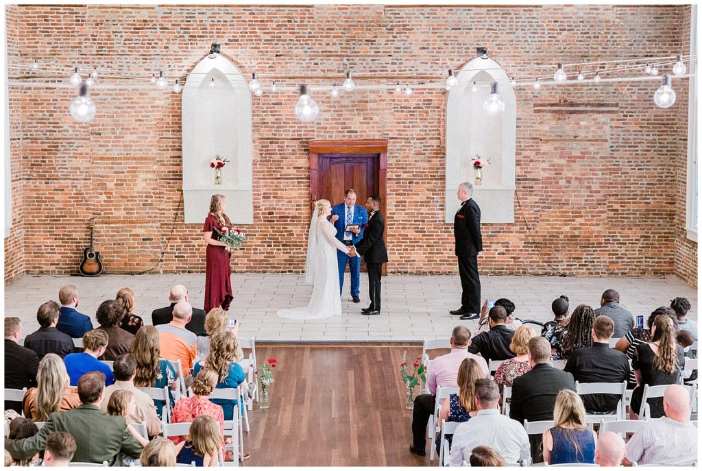Fall Wedding At St. Thomas Preservation Hall in Wilmington, NC