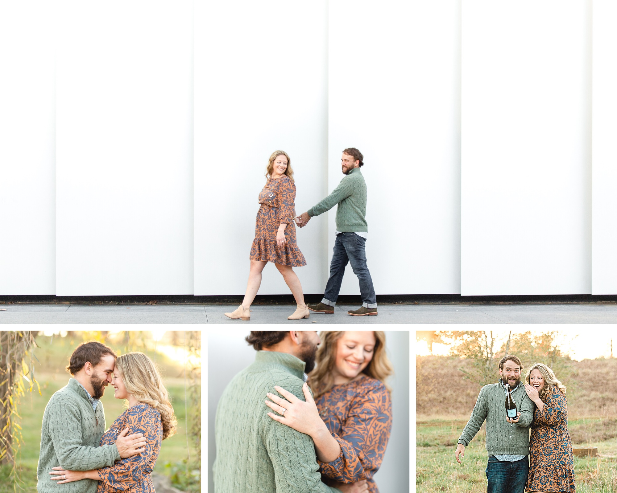 NC Museum of Art Fall Engagement Session