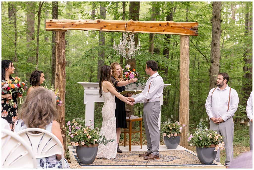 Spring At Home Wedding Raleigh NC