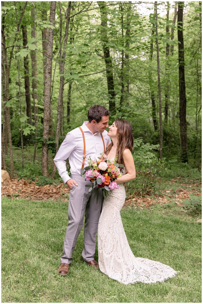 Spring At Home Wedding Raleigh NC