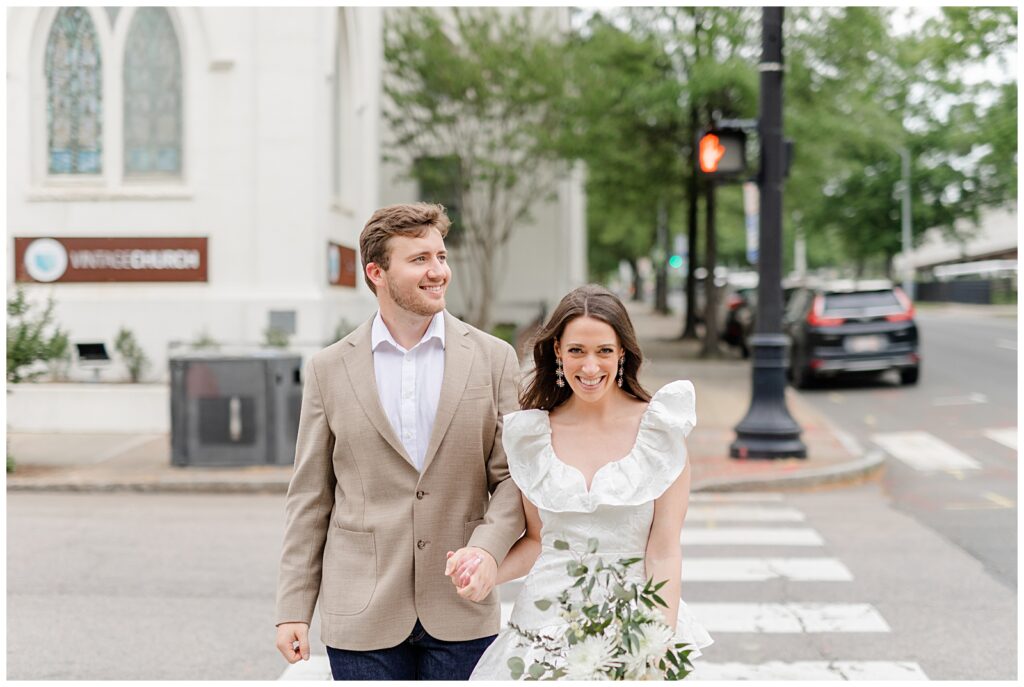 Raleigh Wedding Photographer, Downtown Raleigh Engagement Session