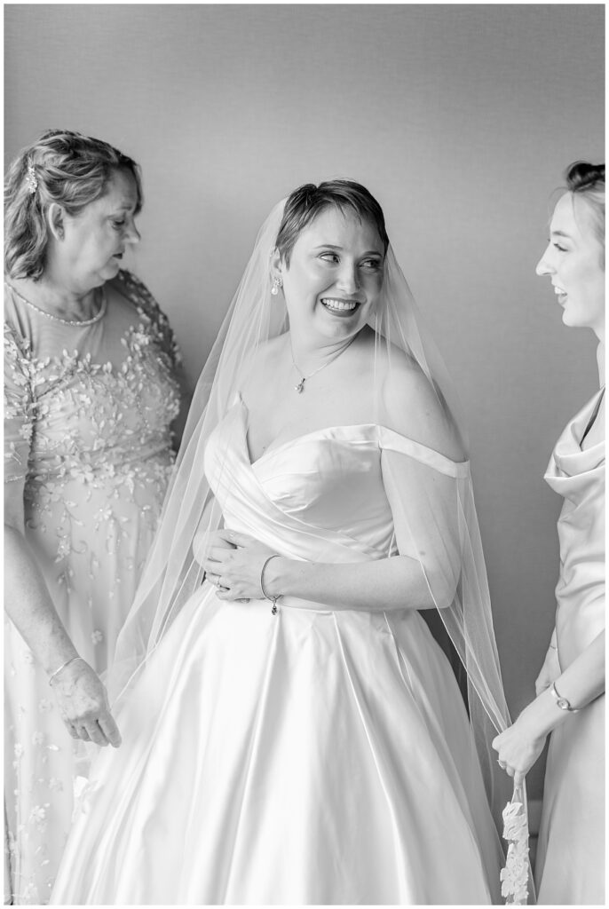 Stateview Hotel Wedding Raleigh NC Anjolique Bridal Dress