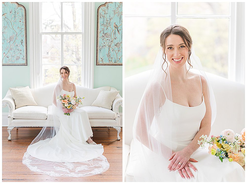 Merrimon-Wynne House Bridal Portraits; Raleigh, North Carolina wedding photographer; Glynnis Christensen; Raleigh Wedding Photography; Raleigh Bridal Portraits