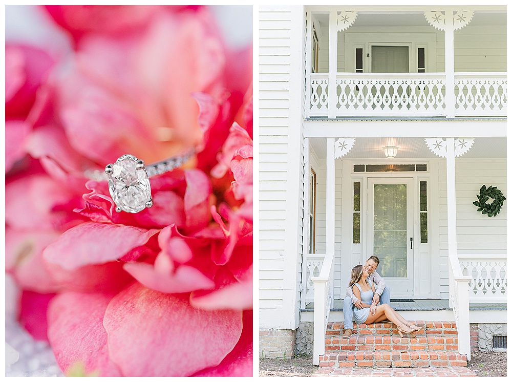 Engagement Session at Grove and Vine; Raleigh, North Carolina wedding photographer; Glynnis Christensen; Raleigh wedding photography