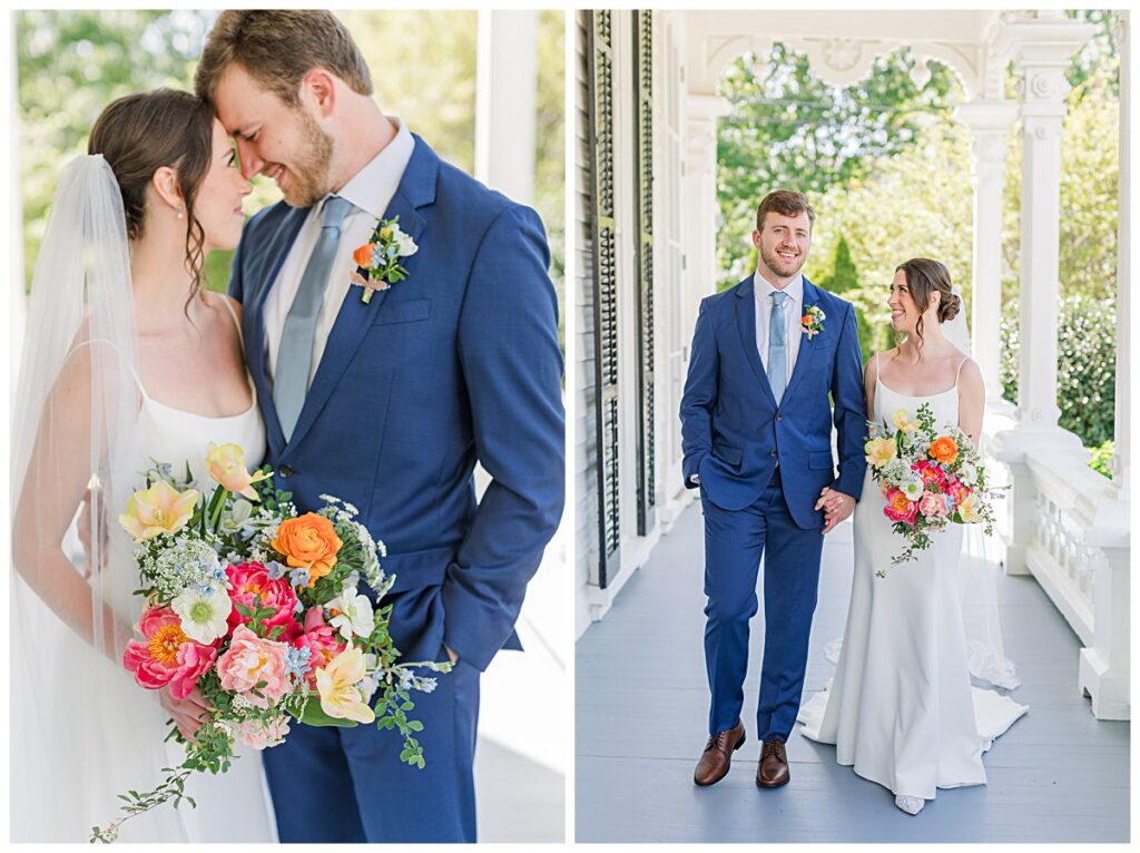 Spring Wedding at The Merrimon-Wynne House; Raleigh, North Carolina Wedding Photographer; Glynnis Christensen; Raleigh Wedding Photography