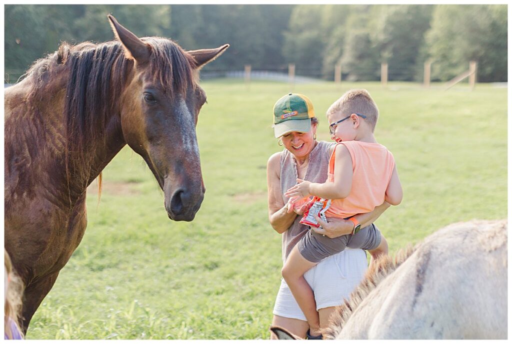 Lifestyle family photos in Virginia - family vacation in Blackstone
