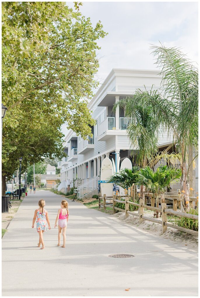Family vacation at Colonial Beach VA - lifestyle family session