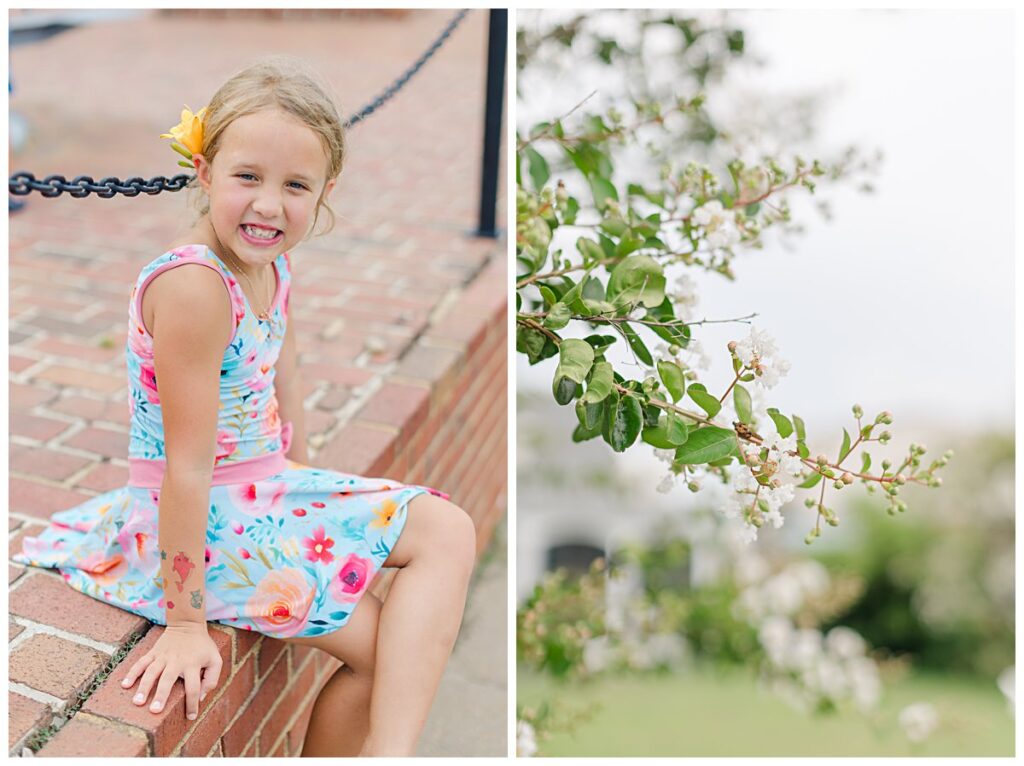Family vacation at Colonial Beach VA - lifestyle family session